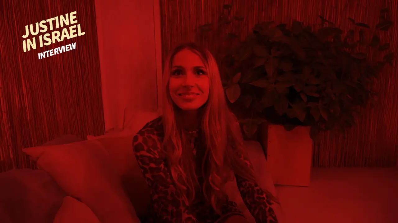 Interview ROOTS de Justine in Israël